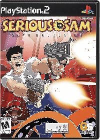 Serious Sam Next Encounter Playstation 2 US box art